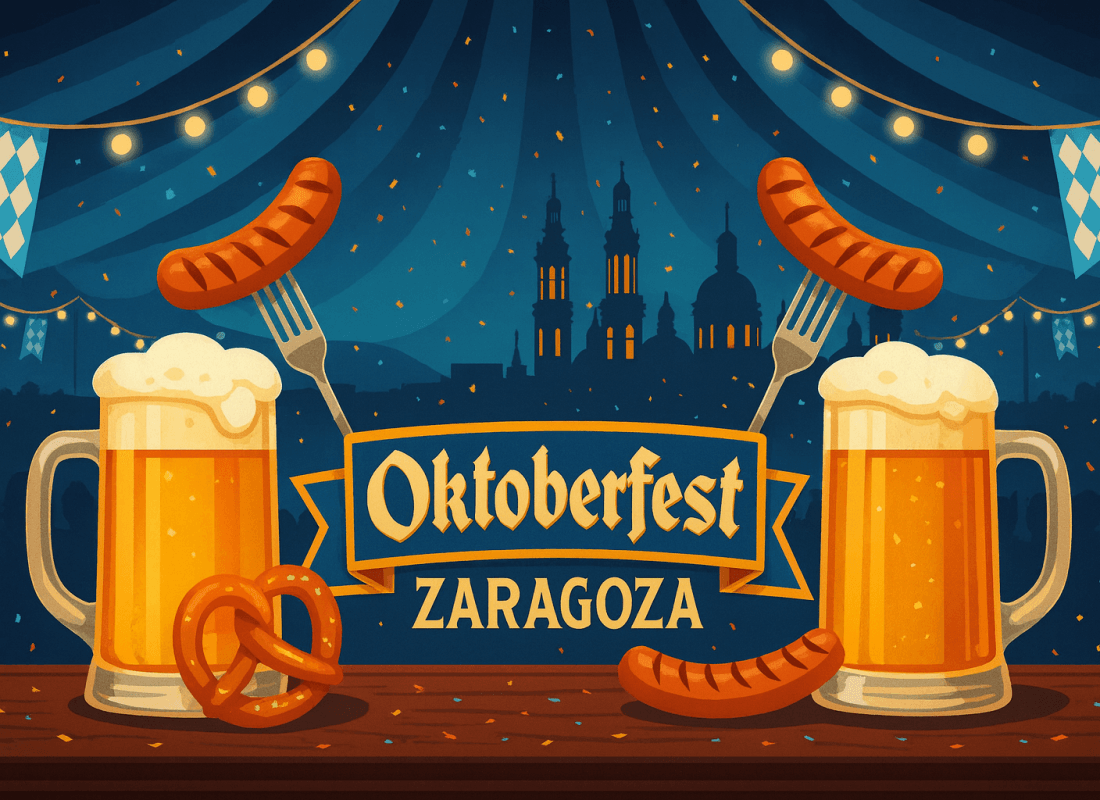 diseño camisetas peñas Oktoberfest Zaragoza Pilares 2025